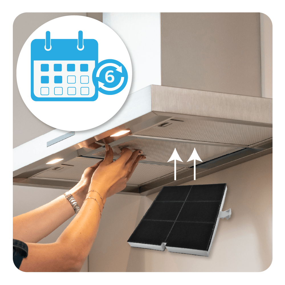 Filtro a carboni attivi compatibile con 00361047 / DHZ5136 / Z5117X1 / LZ52050