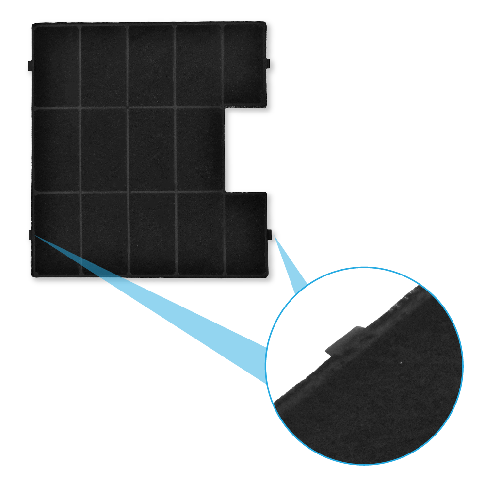 Inventum Filtro a carboni attivi (3 pz.) KB93