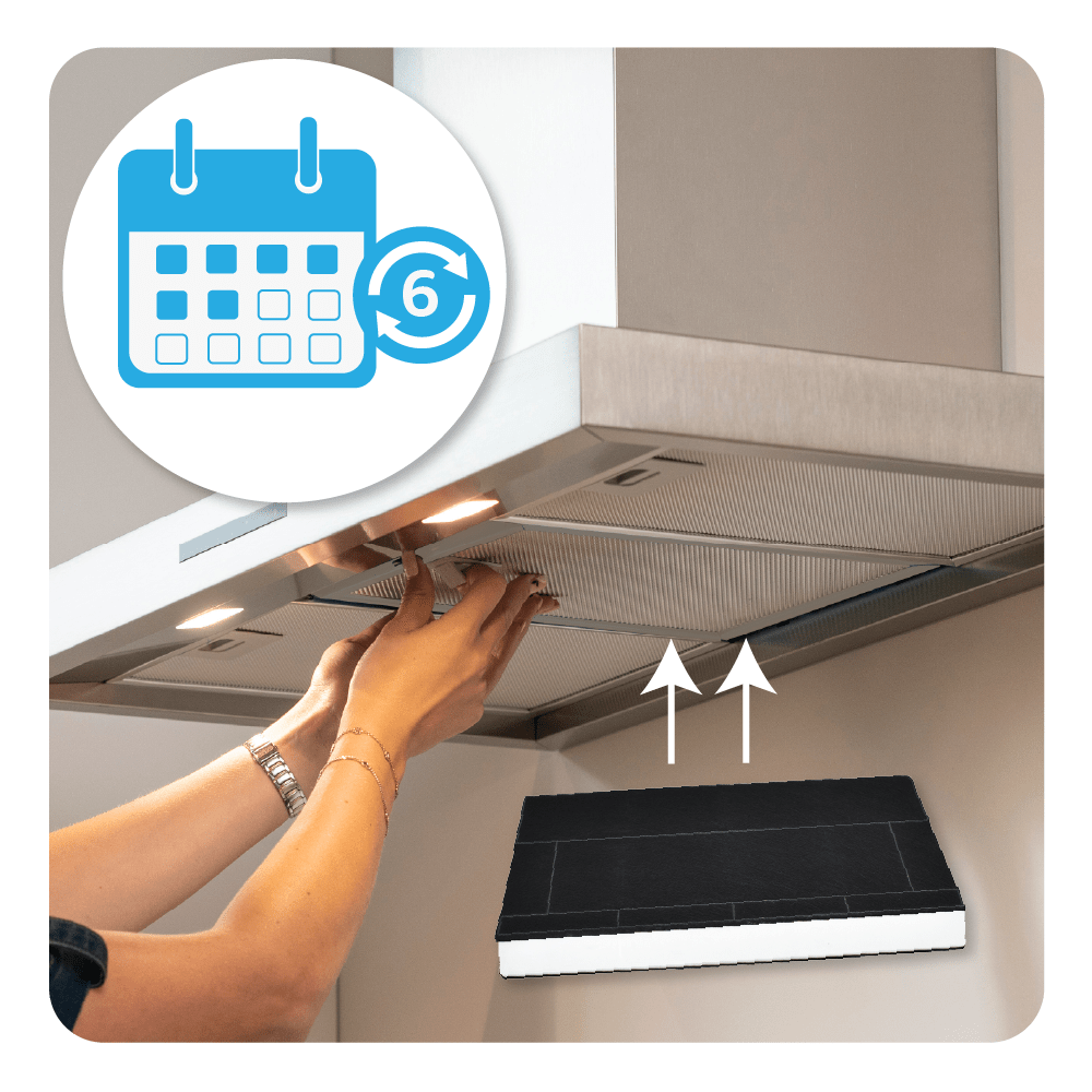 Filtro a carboni attivi compatibile con Neff 434229