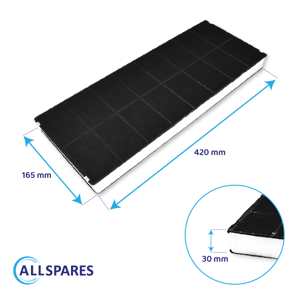 Filtro a carboni attivi compatibile con Junker 296178 / 00296178
