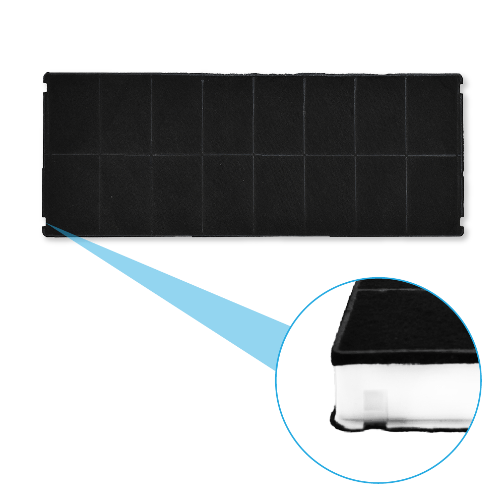 Filtro a carboni attivi compatibile con Junker 296178 / 00296178