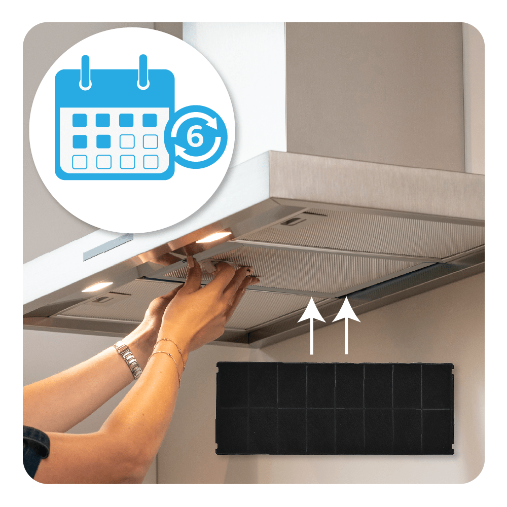Filtro a carboni attivi compatibile con Junker 296178 / 00296178