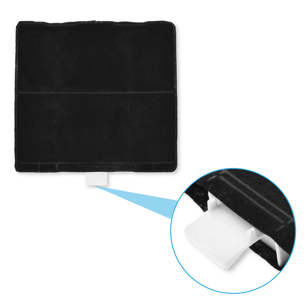 Filtro a carboni attivi compatibile con Viva VVA62E450 / VVA66E652 / VVA92E452