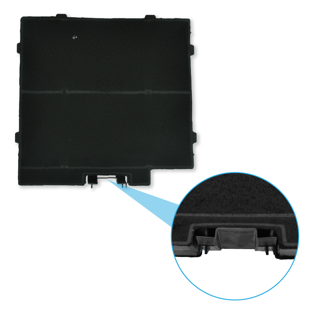 Filtro a carboni attivi compatibile con Constructa CZ51DXA0X0 / 11022296