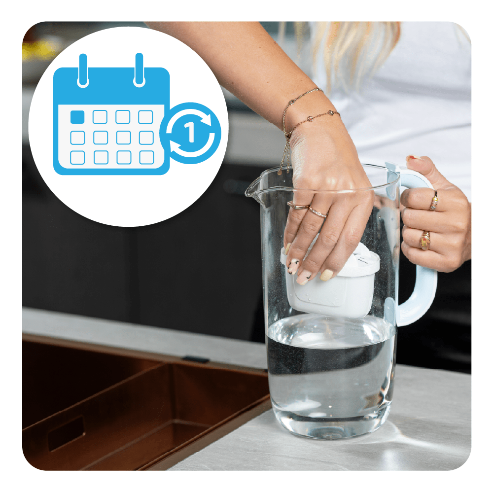 Filtro acqua (6 pz.) compatibile con BRITA MAXTRA+