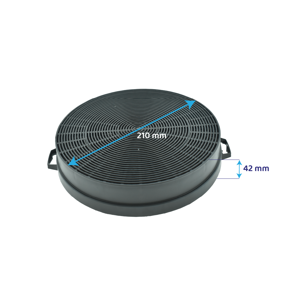 Filtro a carboni attivi (2 pz.) compatibile con Siemens LZ51400 / LZ51450 / LZ51451 / 353121