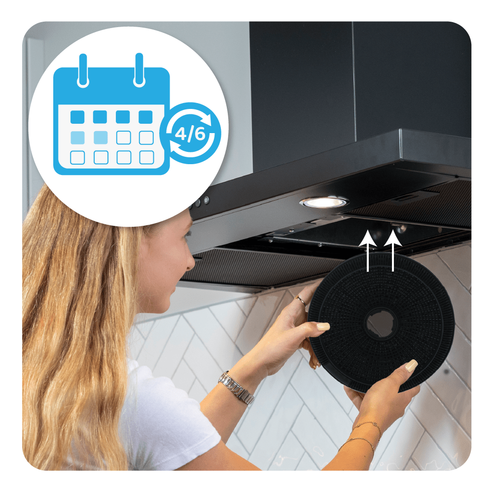 Best Filtro a carboni attivi (2 pz.) Modello 190 / ECFB02