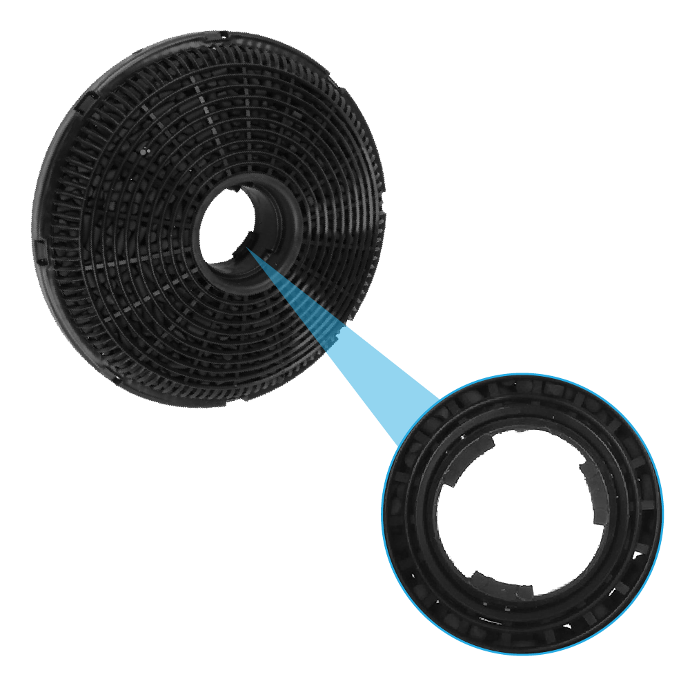 Beko Filtro a carboni attivi (2 pz.) 9197068268
