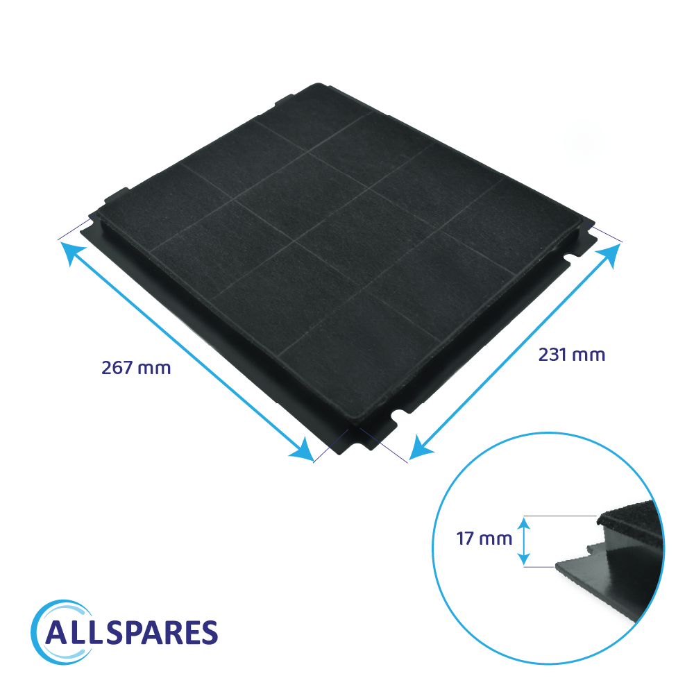 Filtro a carboni attivi compatibile con Airforce AFFCA238