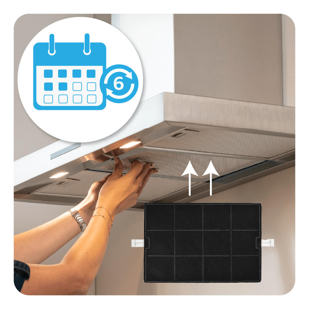 Filtro a carboni attivi compatibile con 351210 / 00351210