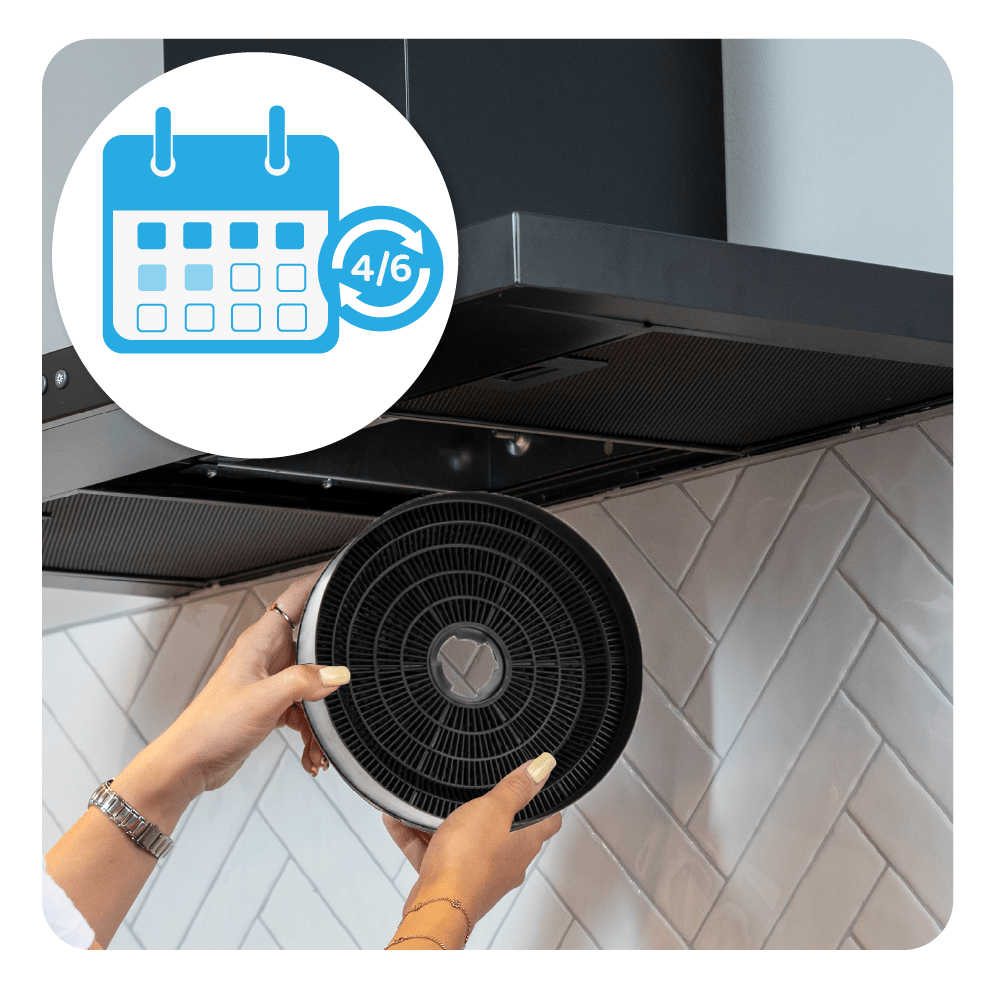 Filtro a carboni attivi (2 pz.) compatibile con KFC6918 / CR390