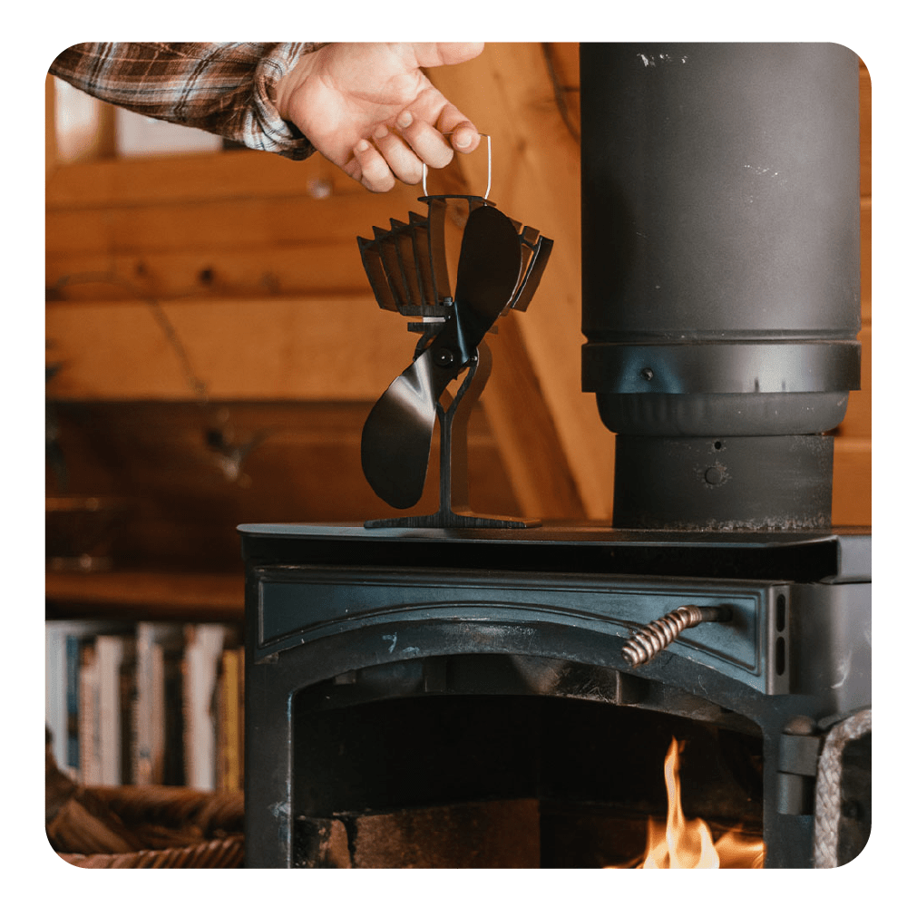 Caframo Ecofan AirMax 812 ventilatore per stufa