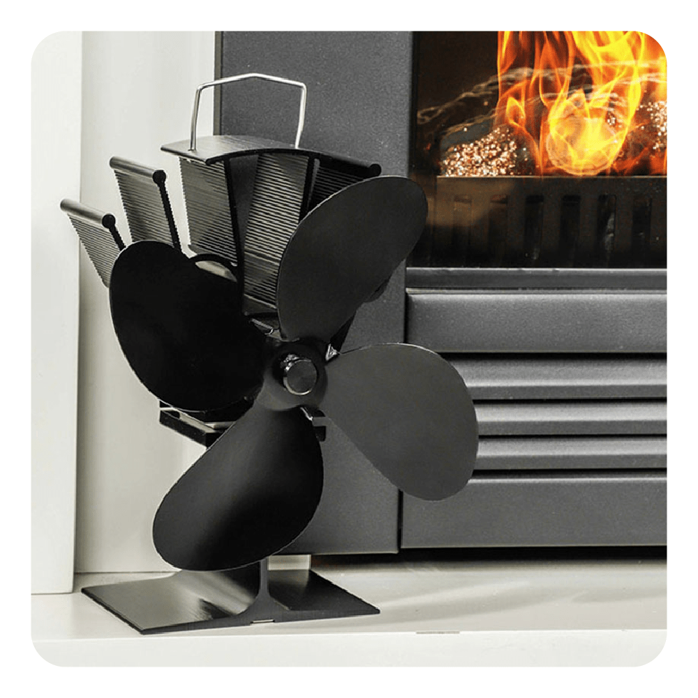 HI Ventilatore per stufa a legna