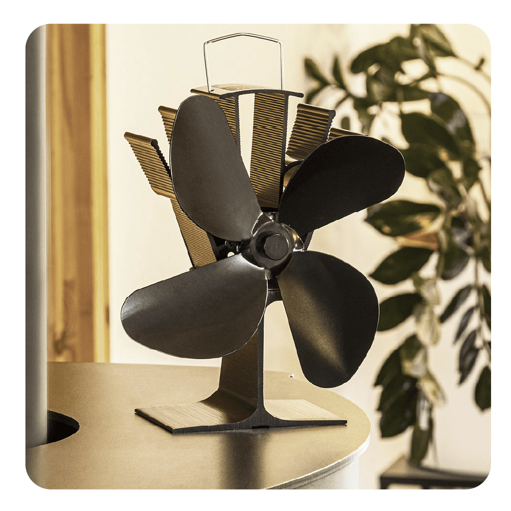 HI Ventilatore per stufa a legna
