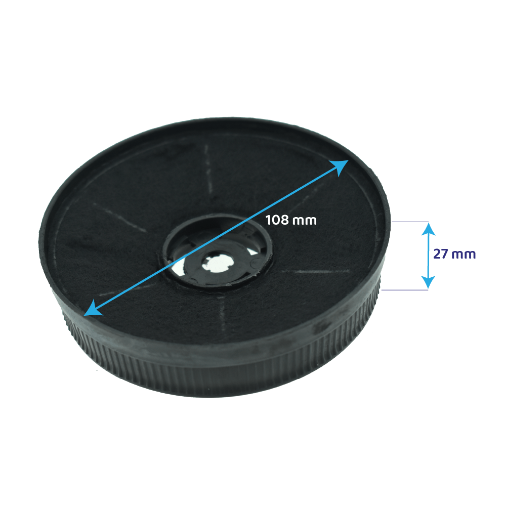 KKT Kolbe Filtro a carboni attivi (2 pz.) BASE604 / PLUS350 / TEL350