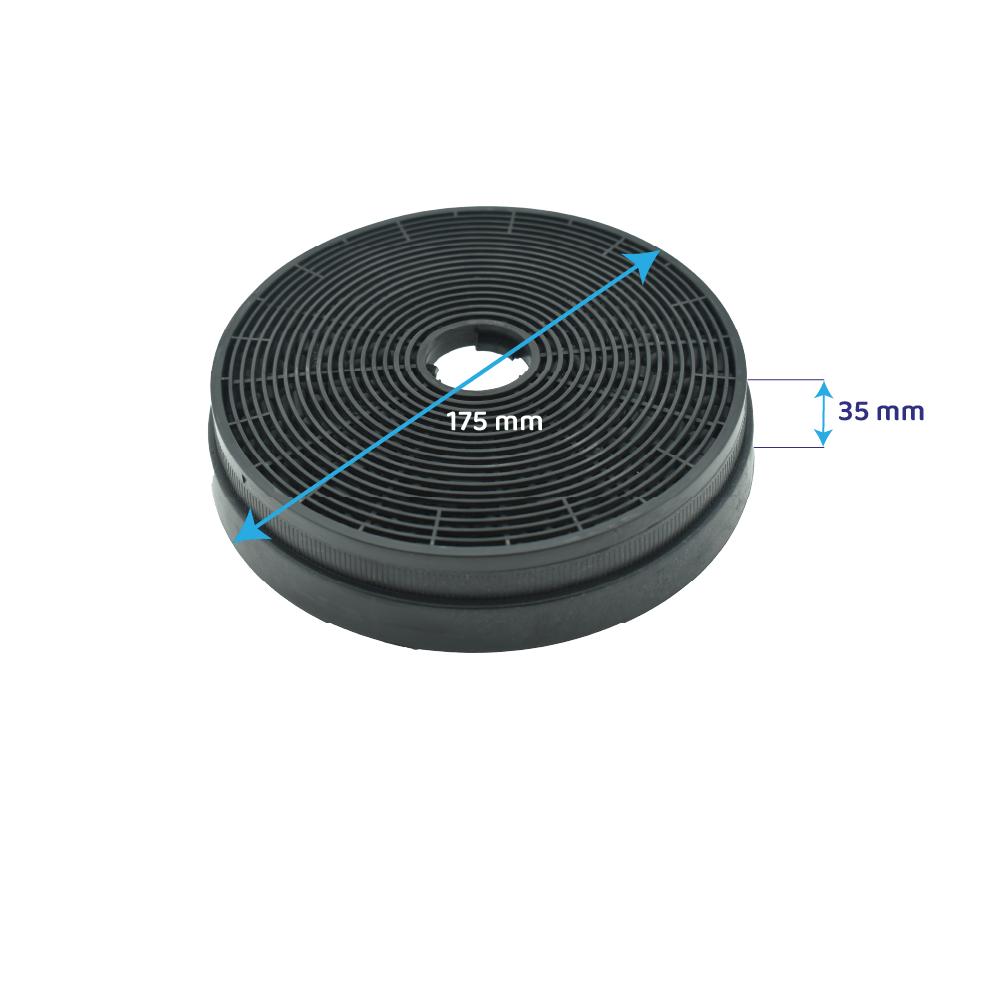 Klarstein Filtro a carboni attivi (2 pz.) 10030727 / CGCH3
