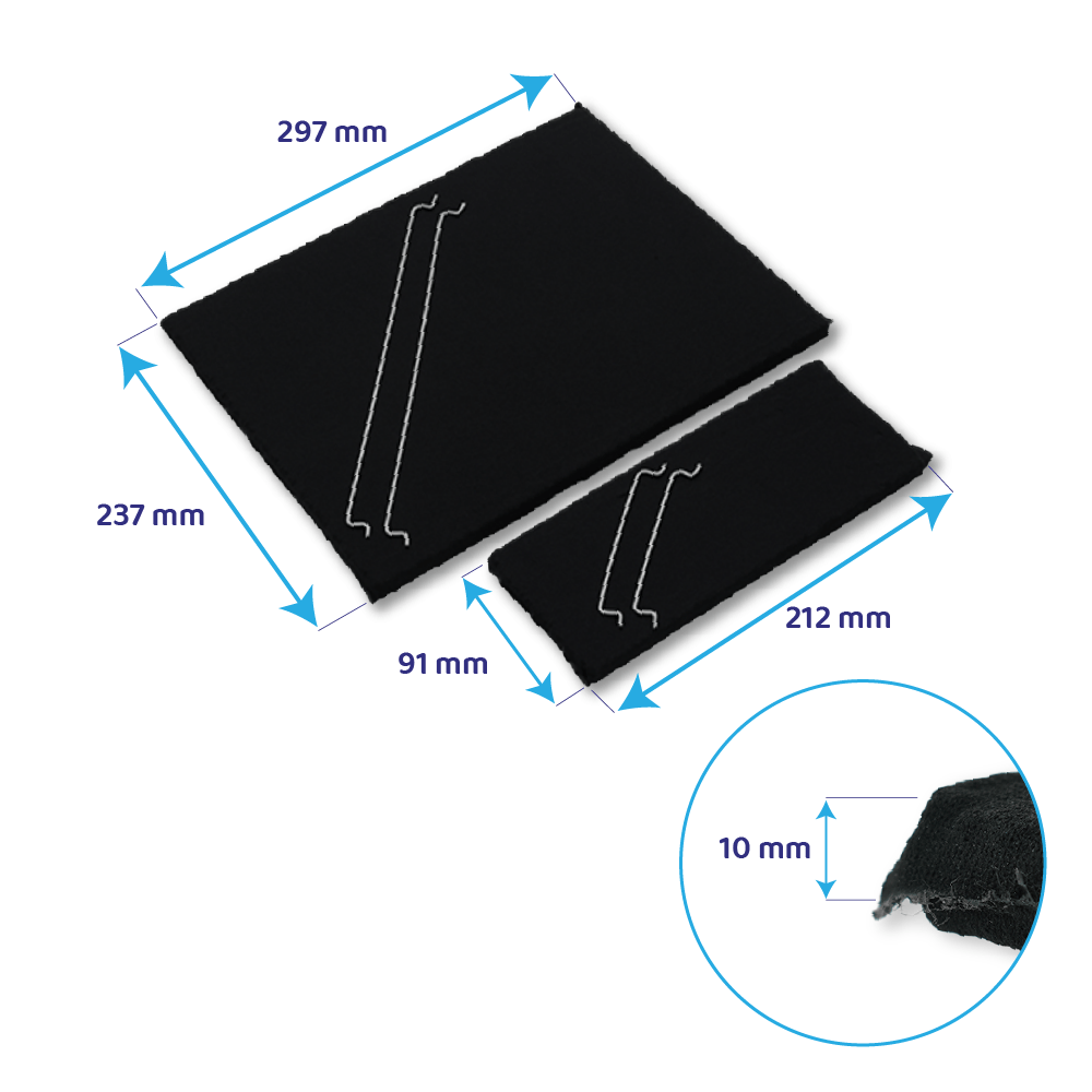Electrolux Filtro a carboni attivi rigenerabile (2 pz.) MCFB79PL / 9029865863
