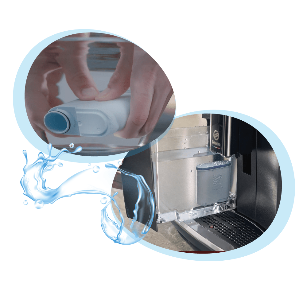 Philips / Saeco Kit manutenzione – Filtro acqua AquaClean + Delcalcificante 250ml CA6700