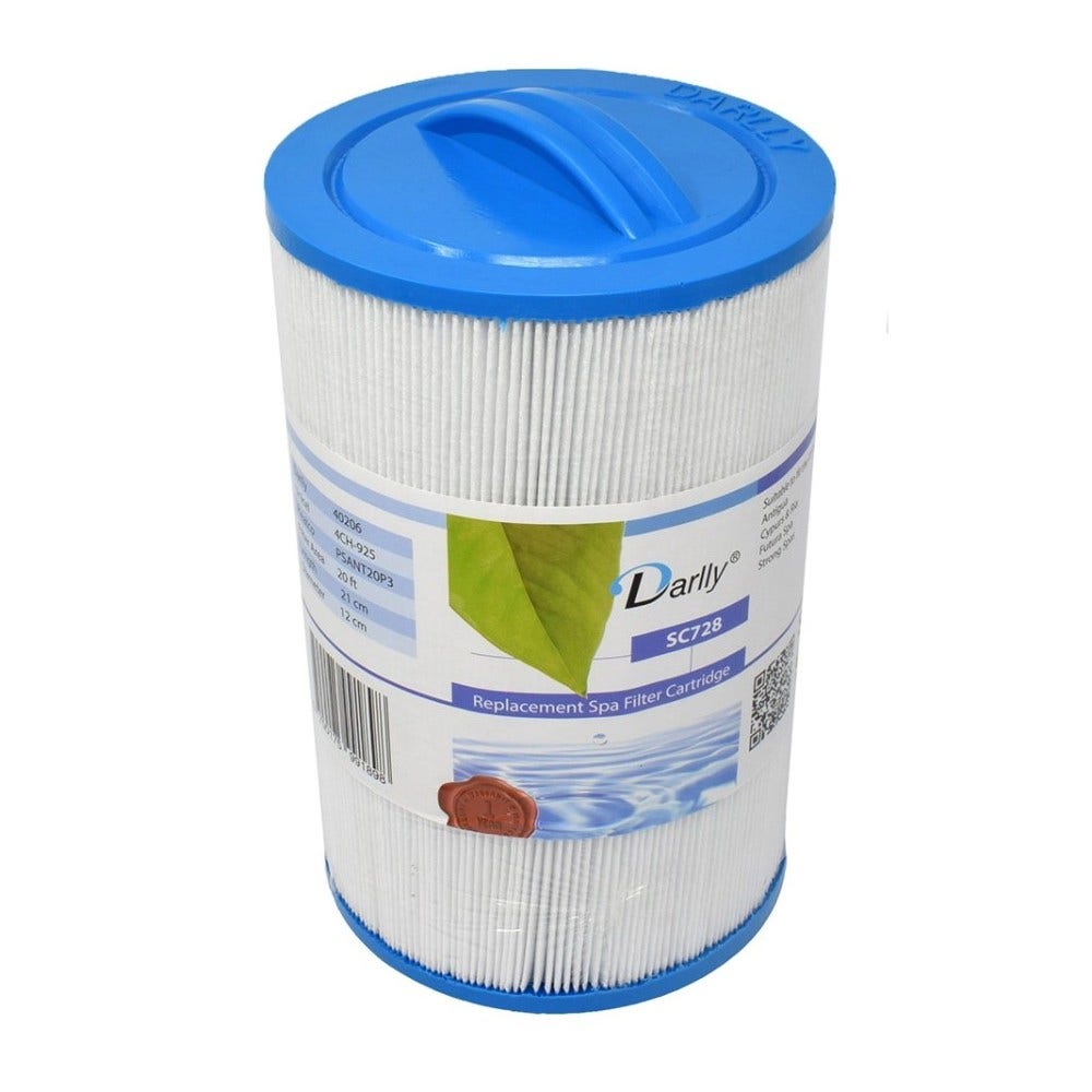 Filtro a cartuccia per minipiscina per Futura Spa PSANT20P3 / SR20 / 40206 / 4CH-925 / SC728