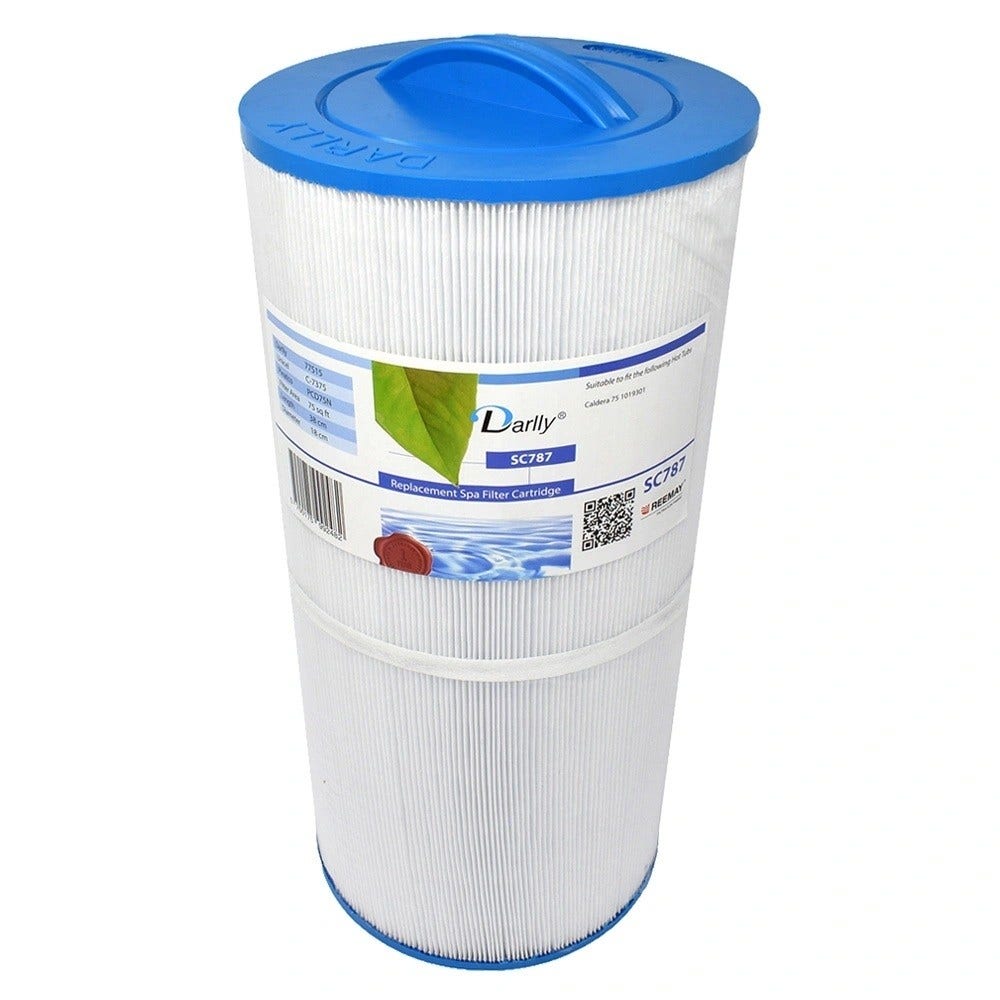 Filtro a cartuccia per minipiscina per Caldera 75 / PCD75N / C-7375 / 77515 / SC787