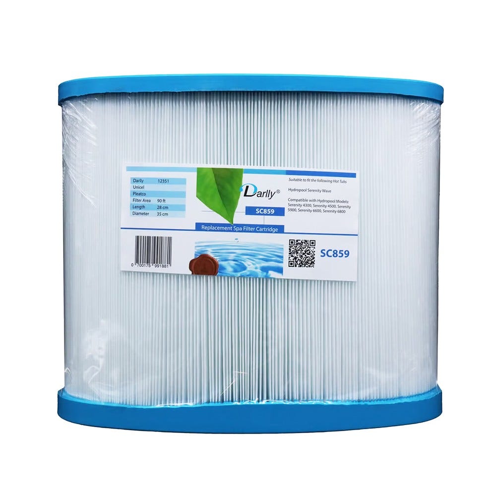 Filtro a cartuccia per minipiscina compatibile con Hydropool Serenity 4300, 4500, 5900