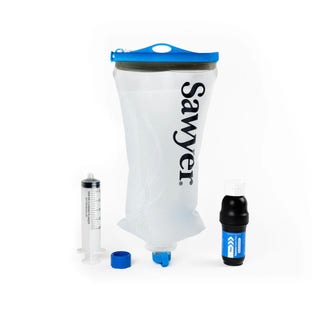 Sistema di filtrazione dell'acqua Sawyer Squeeze, sacca d'acqua CNOC Premium 2L SP303