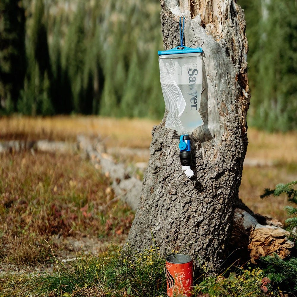 Sawyer Sistema di filtraggio dell'acqua Squeeze, sacca CNOC Premium (2L) SP303