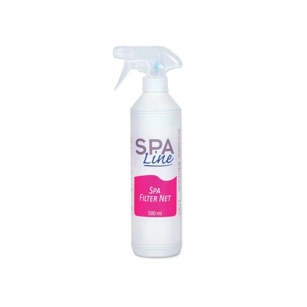 SpaLine Spa Filter Net Detergente istantaneo per filtri (500ml) SPA-FI001