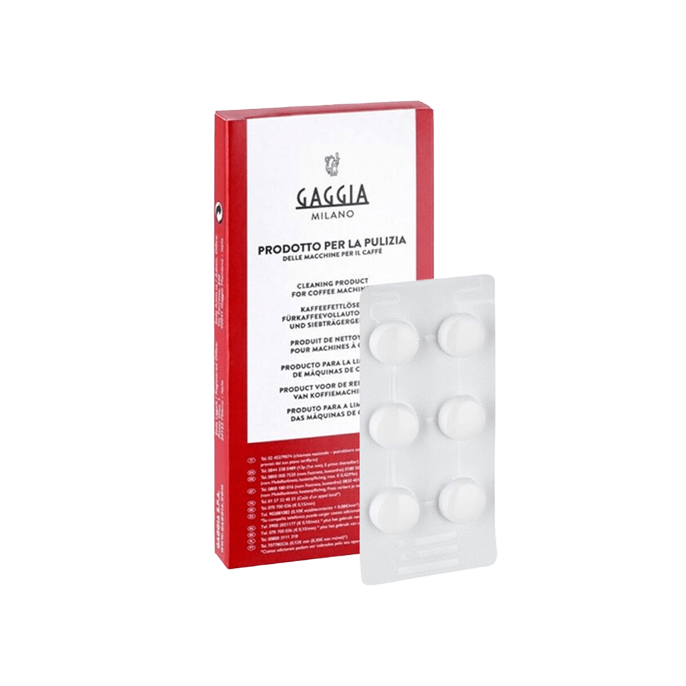 Gaggia Kit manutenzione Decalcificante + Pastiglie per la pulizia + Filtro acqua