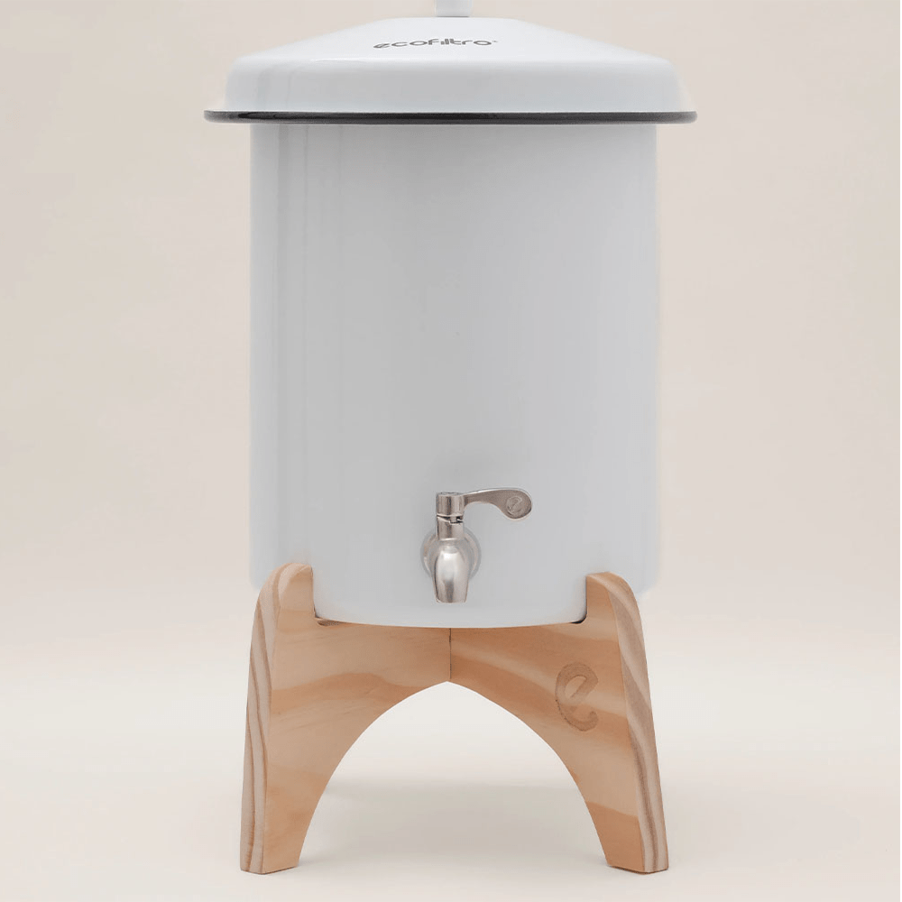 Ecofiltro Filtro acqua 5L Kit iniziale bianco - 4 anni di utilizzo
