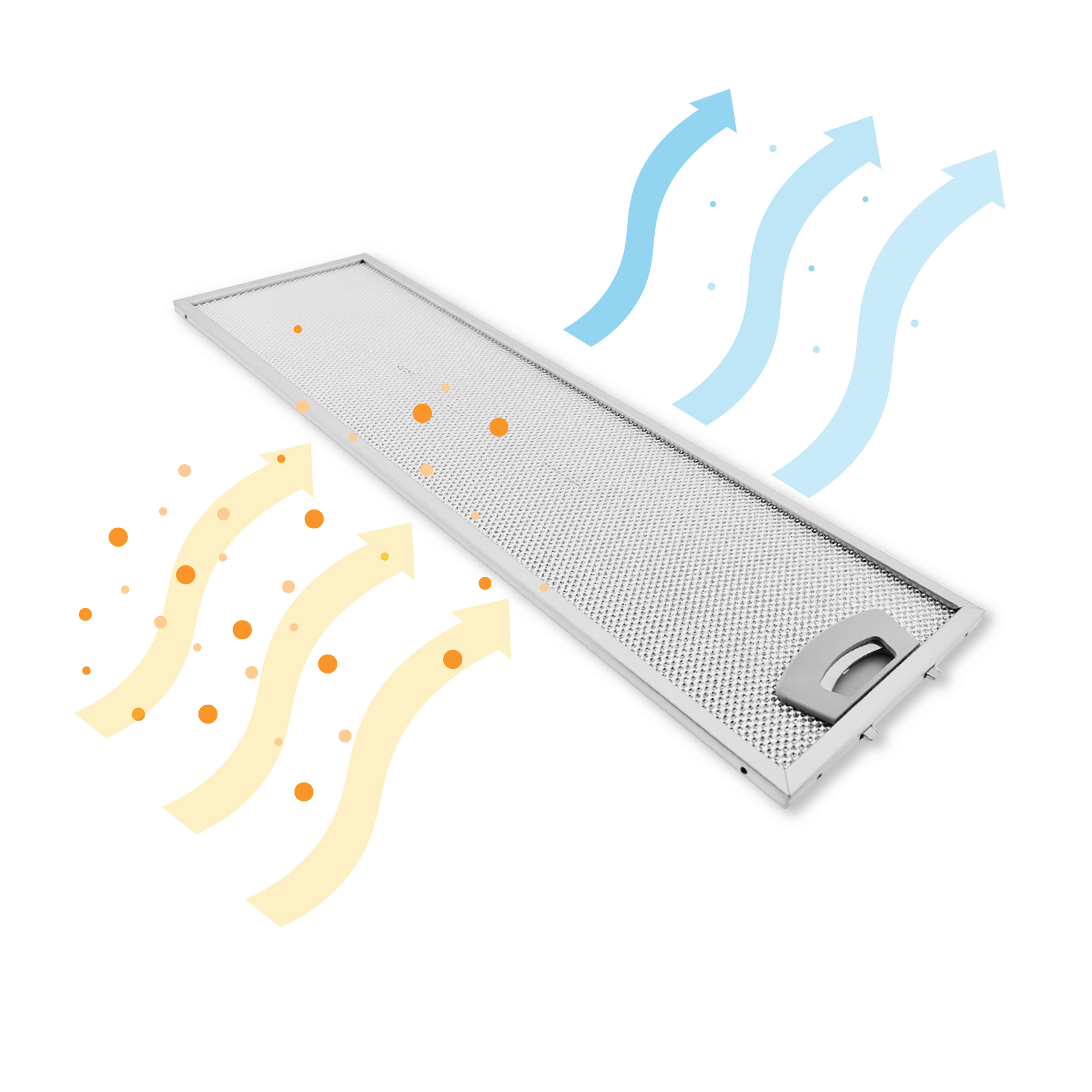 Gorenje Filtro metallico antigrasso 525x160mm 113746