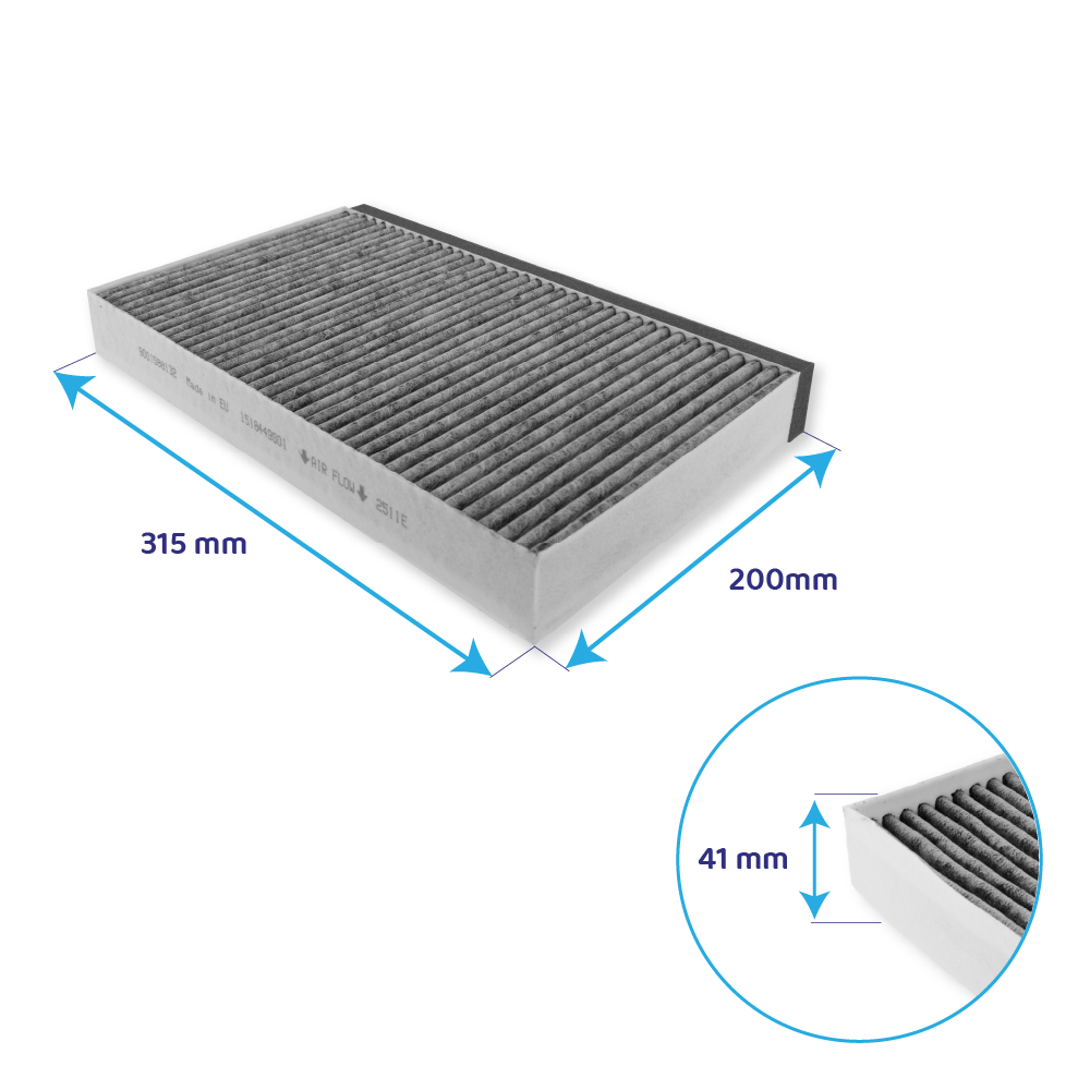 Siemens CleanAir Filtro a carboni attivi 11049702 / 11026771 / LZ53451