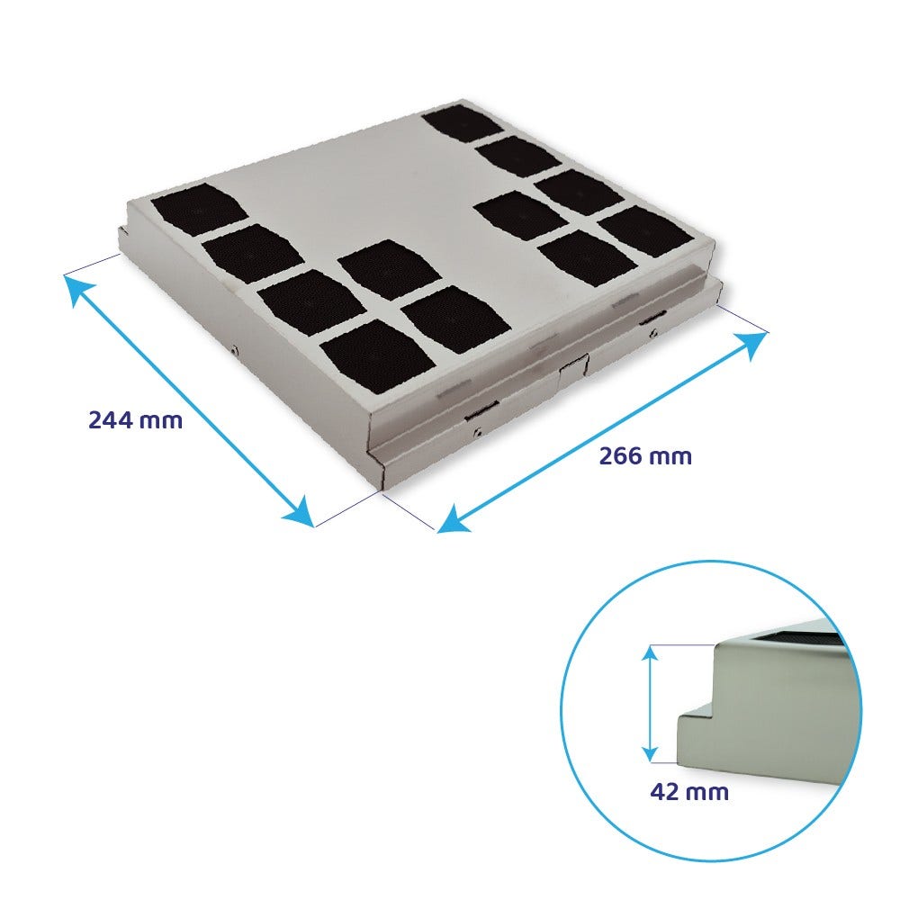 AEG Filtro a carboni attivi rigenerabile MCFB66PR / 9029866093
