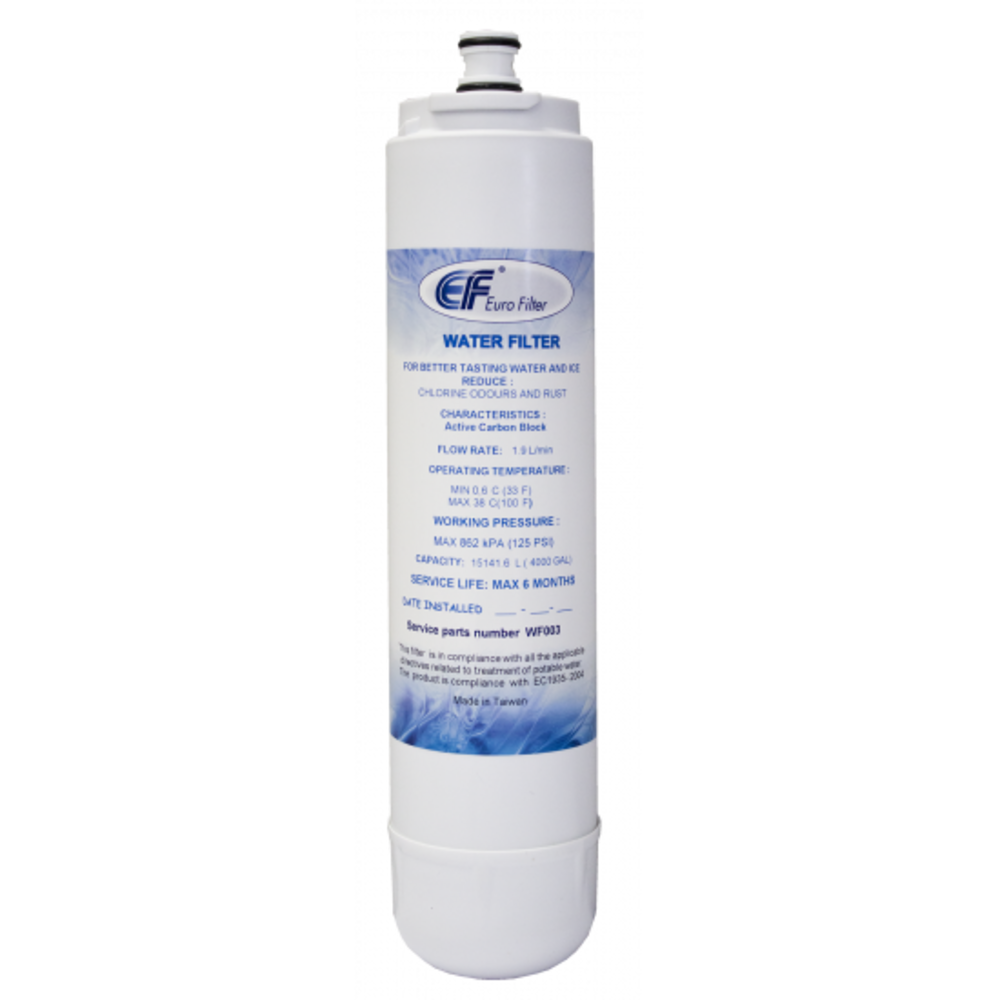 Euro Filter WF003 – Cartuccia filtro acqua per frigorifero compatibile con Samsung Bosch Siemens LG