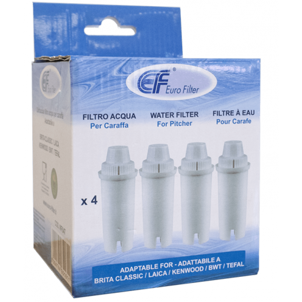 Filtro acqua (4 pz.) compatibile con BRITA CLASSIC di Eurofilter 