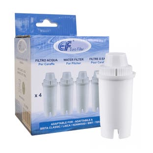 Filtro Acqua Eurofilter compatibile con BRITA CLASSIC (4 pezzi)