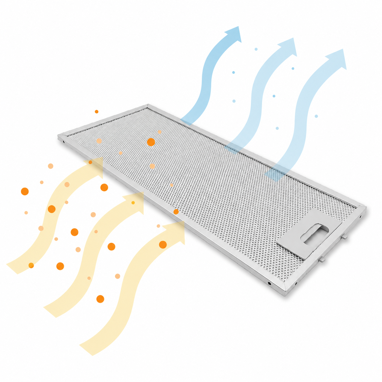 Pitsos Filtro metallico antigrasso 456x185mm 00746994