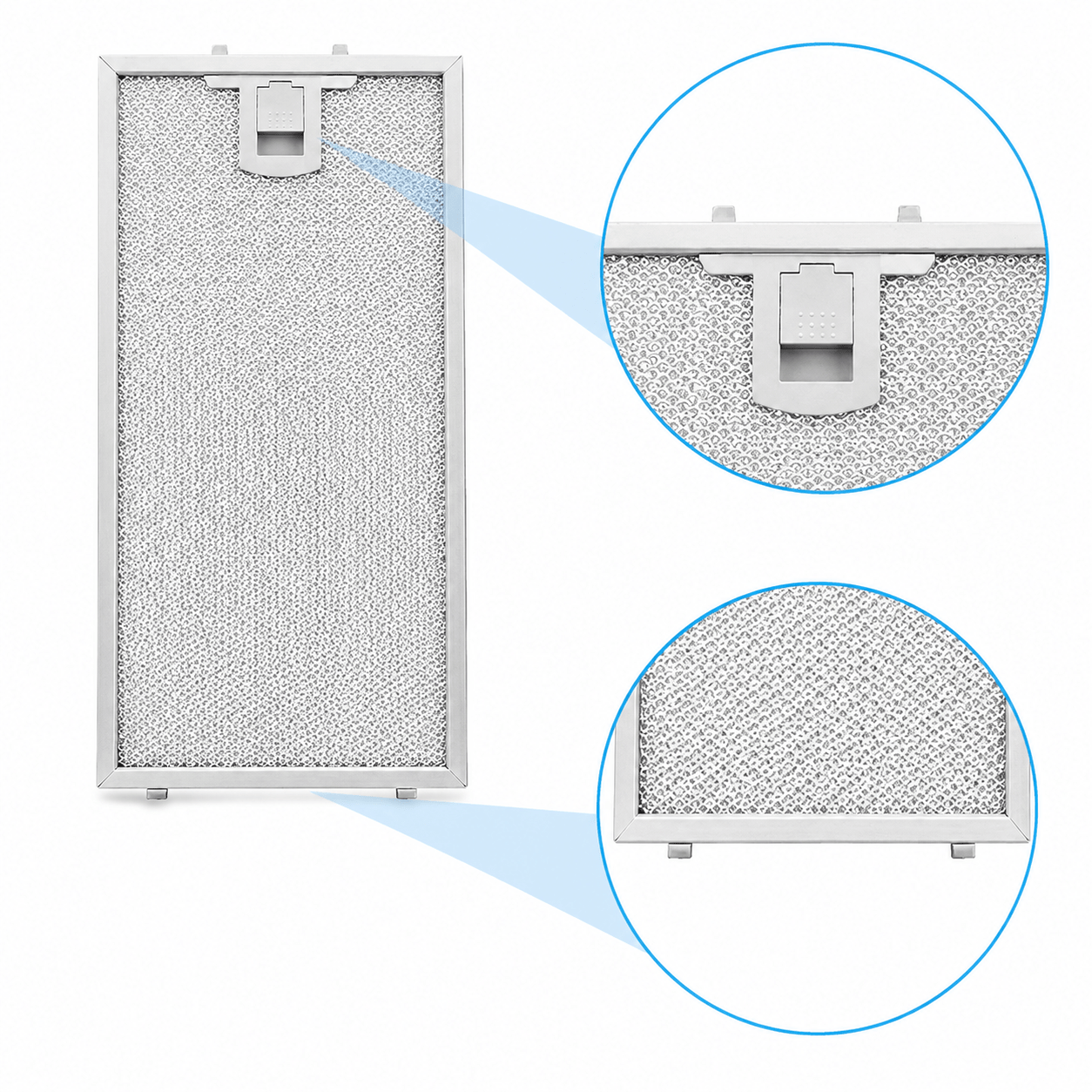 Bosch Filtro metallico antigrasso 303x167mm 11004960