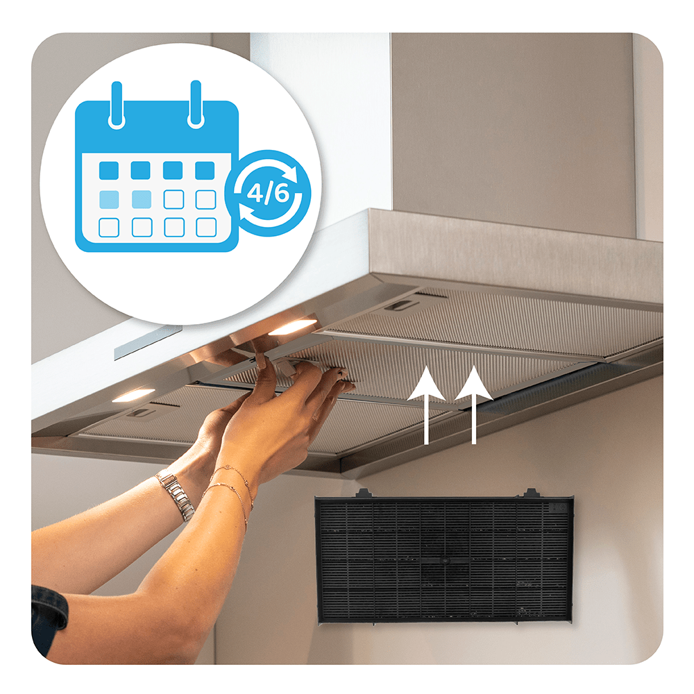 Filtro a carboni attivi compatibile con Electrolux EFG692B / EFG692W
