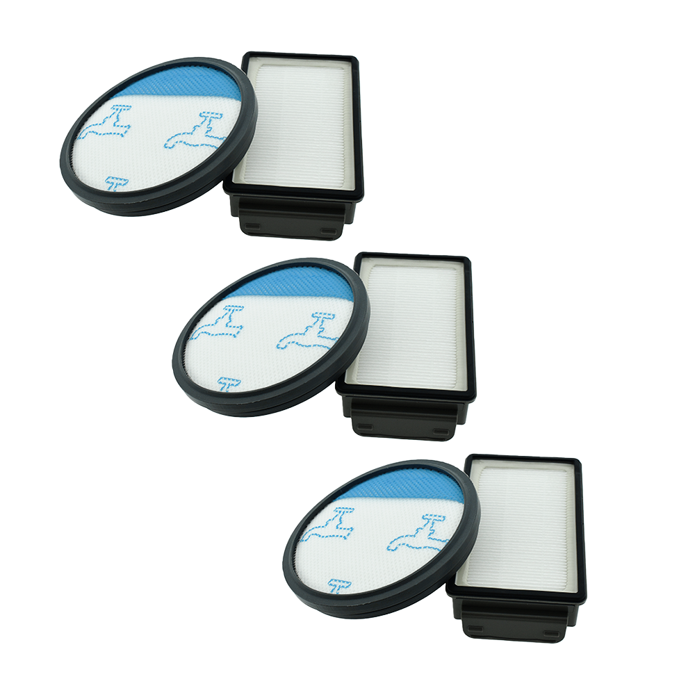 Set da 3 Filtri compatibile con Rowenta Compact Power Cyclonic / ZR005901