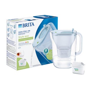 Caraffa filtrante BRITA Style Eco azzurro polvere incl. filtro dell'acqua MAXTRA PRO 1055740