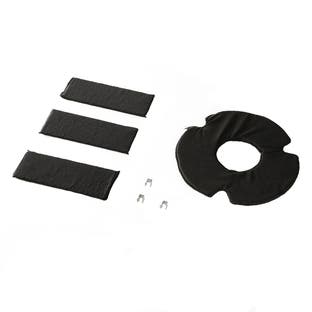 Filtro a carboni attivi rigenerabile (4 pz) compatibile con Elica CFC0140384 / F00433/1