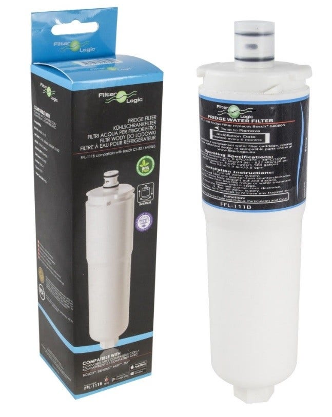 Filtro per Acqua Bosch / Siemens / Balay / Neff CS-52 di Filter Logic