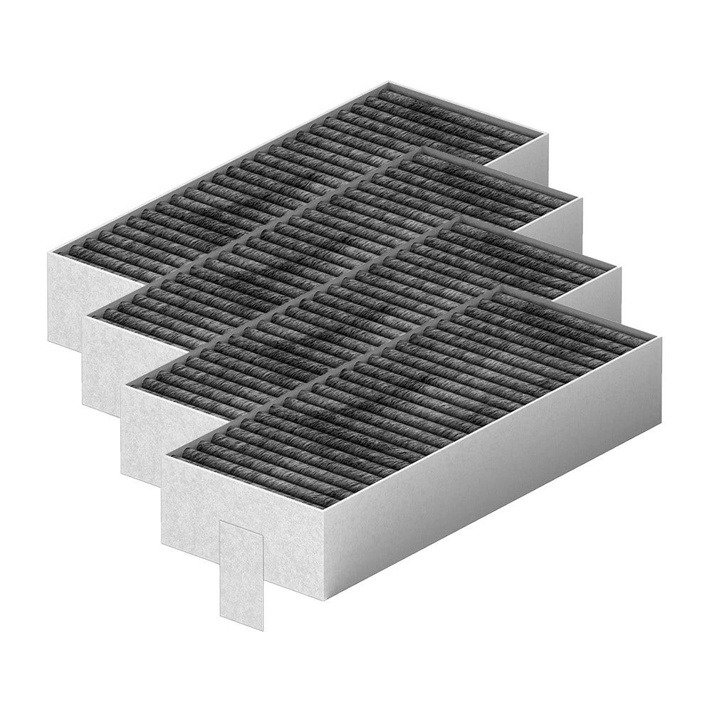 Filtro a carboni attivi (4 pz.) CleanAir Plus compatibile con Siemens iQ300 / iQ500