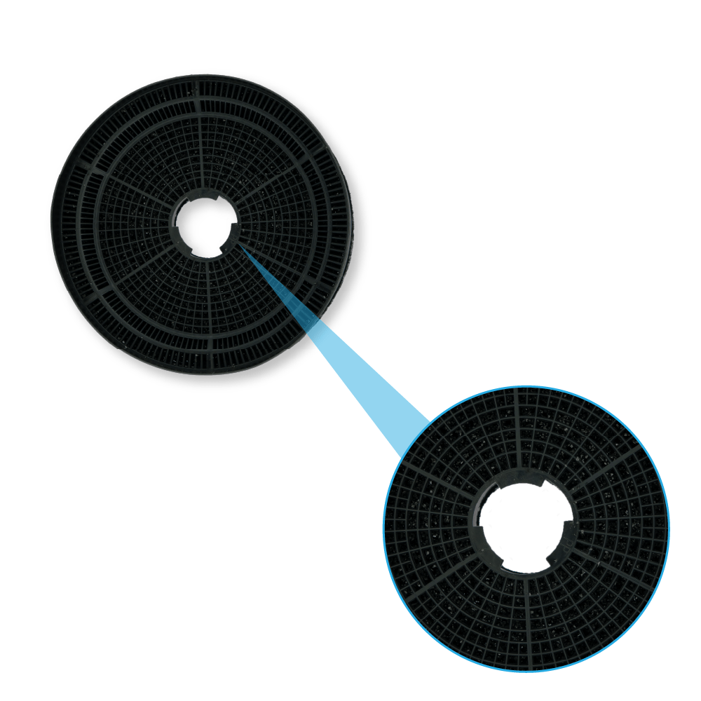AEG Filtro a carboni attivi rigenerabile (2 pz.) per DVB5860... / DVE5671... / DVE5971...