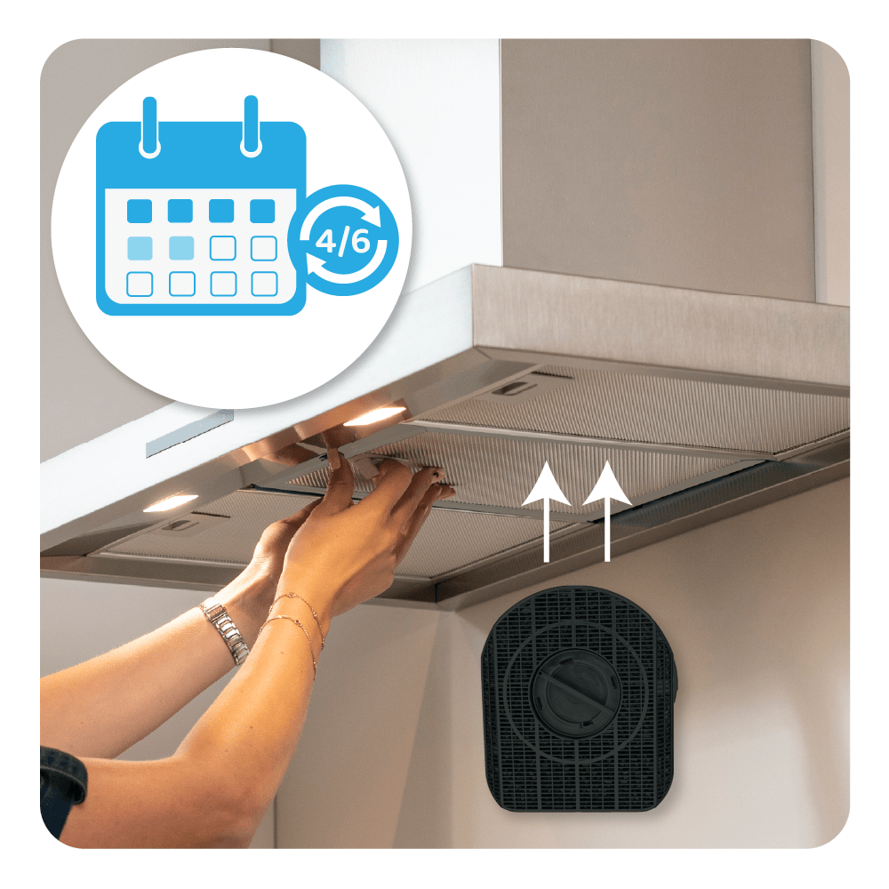 Electrolux Filtro a carboni attivi (2 pz.) MCFE14 / 9029800605