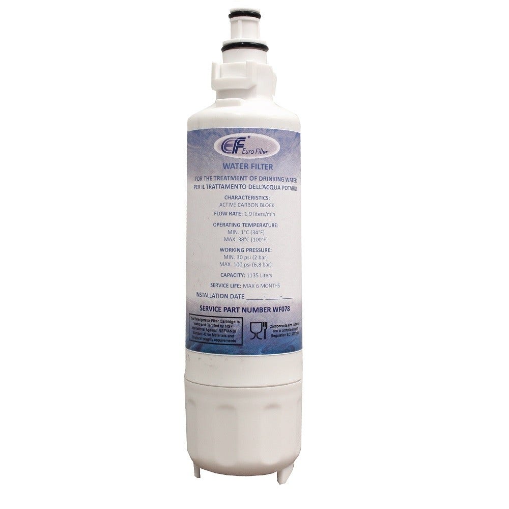 Filtro acqua frigorifero compatibile con Panasonic CNRAH-257760 di Eurofilter